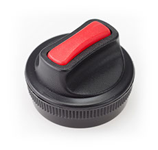 Печать Врача на полуавтоматической оснастке диаметром 25 мм - таблетка с кнопкой имеется штемпельная подушка в дне крышки - пластик